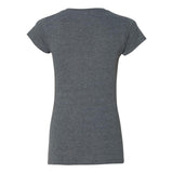 Gildan - Women's Softstyle® V-Neck T-Shirt - 64V00L - Dark Heather