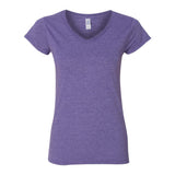 Gildan - Women's Softstyle® V-Neck T-Shirt - 64V00L - Heather Purple
