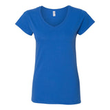 Gildan - Women's Softstyle® V-Neck T-Shirt - 64V00L - Royal