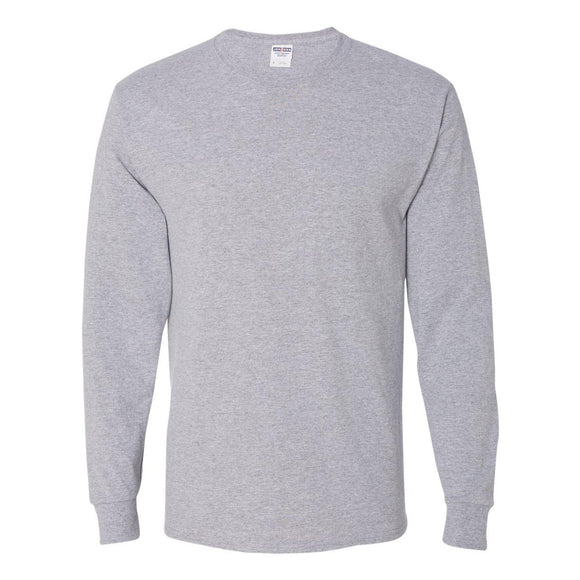 JERZEES - Dri-Power® Long Sleeve 50/50 T-Shirt - 29LSR - Athletic Heather