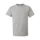 JERZEES - Unisex Dri-Power® 50/50 Pocket T-Shirt - 29MPR - Athletic Heather