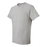 JERZEES - Unisex Dri-Power® 50/50 Pocket T-Shirt - 29MPR - Athletic Heather