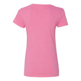 Gildan - Women's Heavy Cotton™ V-Neck T-Shirt - 5V00L - Azalea