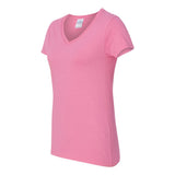 Gildan - Women's Heavy Cotton™ V-Neck T-Shirt - 5V00L - Azalea
