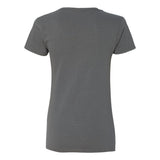 Gildan - Women's Heavy Cotton™ V-Neck T-Shirt - 5V00L - Charcoal