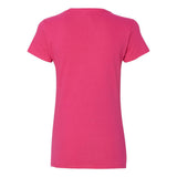 Gildan - Women's Heavy Cotton™ V-Neck T-Shirt - 5V00L - Heliconia