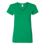 Gildan - Women's Heavy Cotton™ V-Neck T-Shirt - 5V00L - Irish Green