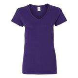 Gildan - Women's Heavy Cotton™ V-Neck T-Shirt - 5V00L - Purple