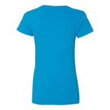 Gildan - Women's Heavy Cotton™ V-Neck T-Shirt - 5V00L - Sapphire