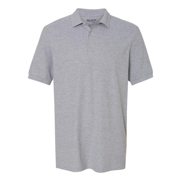 82800 Gildan Premium Cotton® Double Piqué Polo Sport Grey