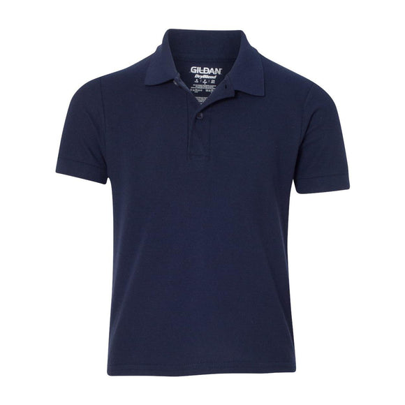 Gildan - DryBlend® Youth Double Piqué Polo - 72800B - Navy