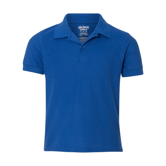 Gildan - DryBlend® Youth Double Piqué Polo - 72800B - Royal