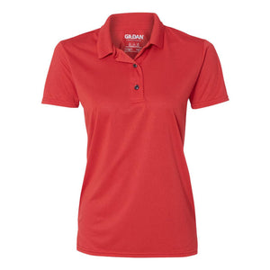 Gildan - Performance® Women's Jersey Polo - 44800L - Red