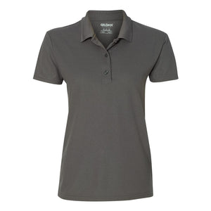 Gildan - Performance® Women's Double Piqué Polo - 45800L - Charcoal