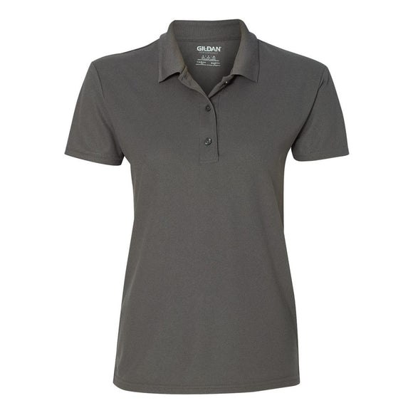 Gildan - Performance® Women's Double Piqué Polo - 45800L - Charcoal