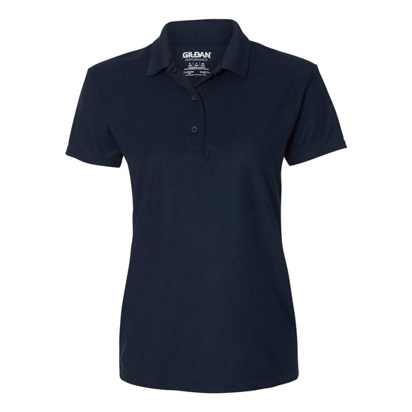 Gildan - Performance® Women's Double Piqué Polo - 45800L - Navy