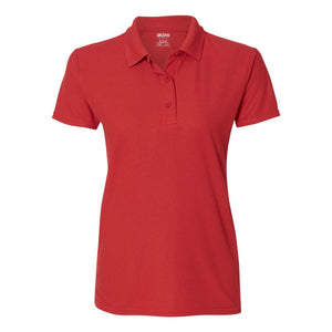 Gildan - Performance® Women's Double Piqué Polo - 45800L - Red