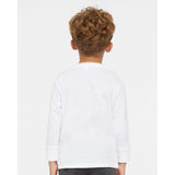 Rabbit Skins - Toddler Fine Jersey Long Sleeve Tee - 3302 - White