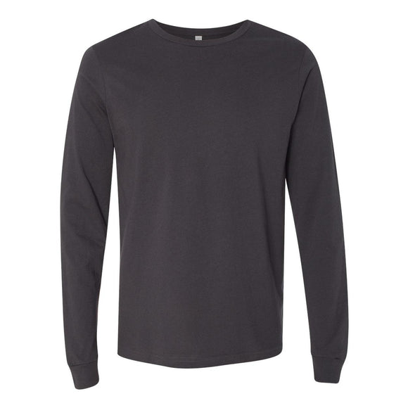 BELLA + CANVAS - Jersey Long Sleeve Tee - 3501 - Dark Grey