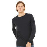 BELLA + CANVAS - Unisex Jersey Long Sleeve Tee - 3501 - Dark Grey