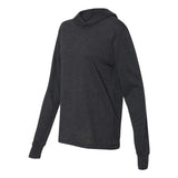 BELLA + CANVAS - Unisex Jersey Hooded Long Sleeve Tee - 3512 - Charcoal Black Triblend
