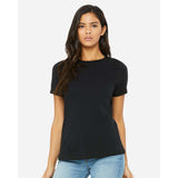 BELLA + CANVAS - Women’s Relaxed Jersey Tee - 6400 - Vintage Black