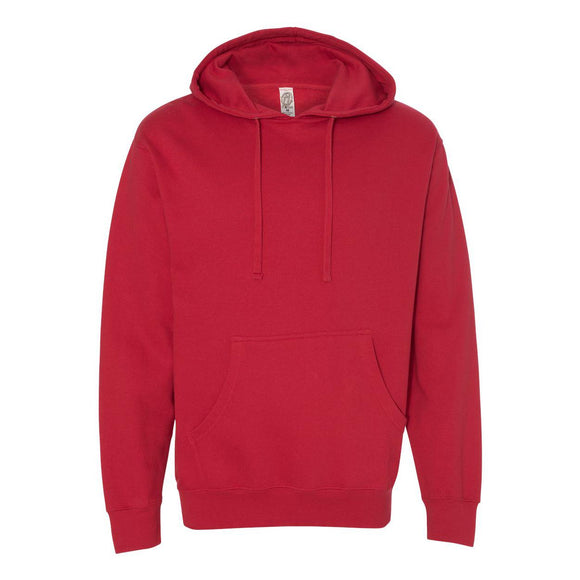 Independent Trading Co. - Midweight Hooded Sweatshirt - SS4500 - Red