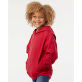 Independent Trading Co. - Youth Midweight Hooded Sweatshirt - SS4001Y - Red