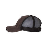 Sportsman - Bounty Dirty-Washed Mesh-Back Cap - 3150 - Charcoal/ Black