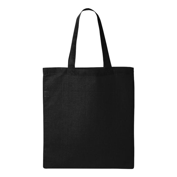 Q-Tees - Economical Tote - QTB - Black