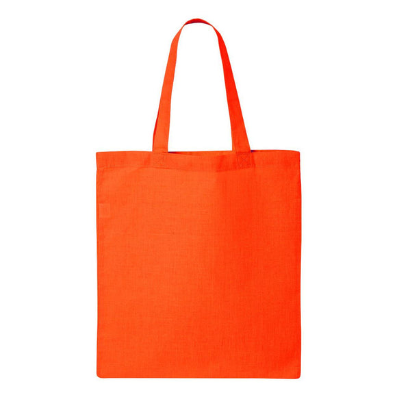 Q-Tees - Economical Tote - QTB - Orange