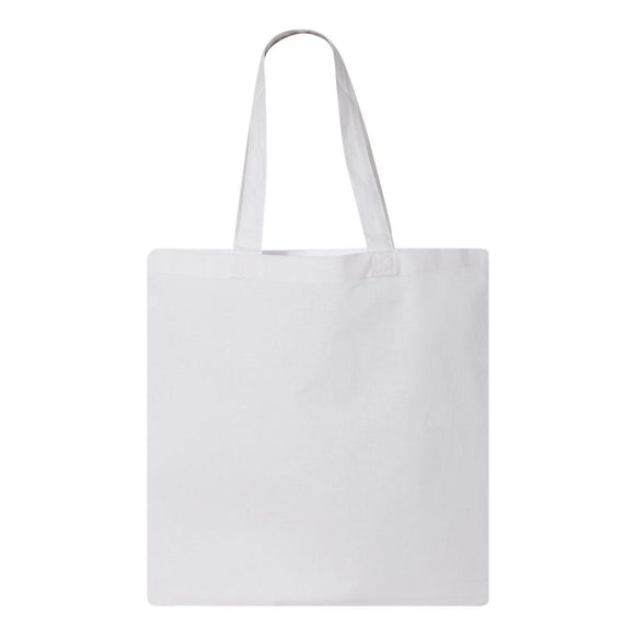 Q-Tees - Economical Tote - QTB - White