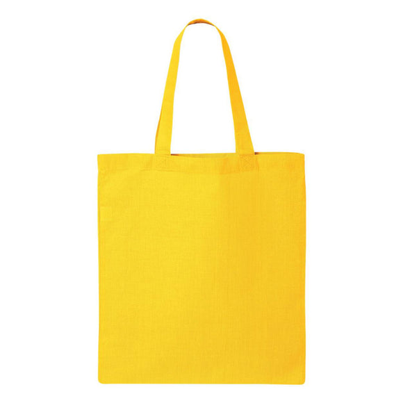 Q-Tees - Economical Tote - QTB - Yellow