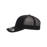 YP Classics - Retro Trucker Cap - 6606 - Black