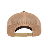 YP Classics - Retro Trucker Cap - 6606 - Brown/ Khaki