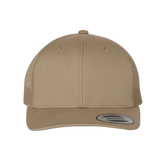 YP Classics - Retro Trucker Cap - 6606 - Khaki