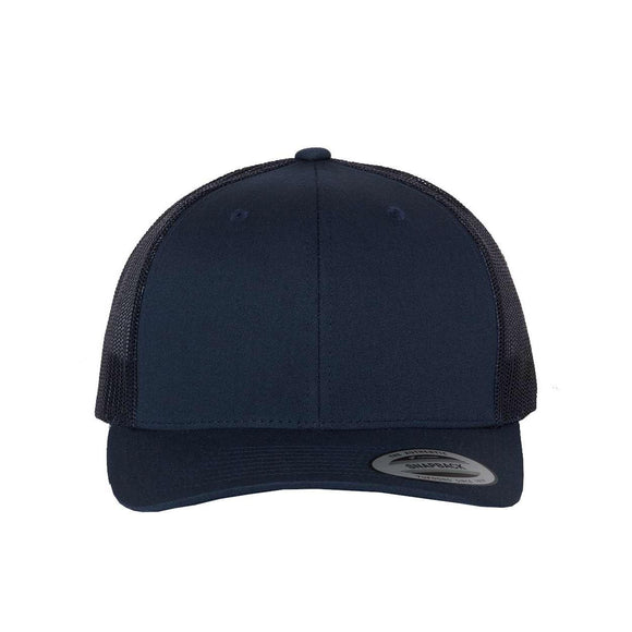 YP Classics - Retro Trucker Cap - 6606 - Navy