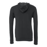 BELLA + CANVAS - Unisex Sponge Fleece Full-Zip Hoodie Sweatshirt - 3739 - Dark Grey