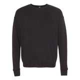 BELLA + CANVAS - Sponge Fleece Drop Shoulder Crewneck Sweatshirt - 3945 - Black