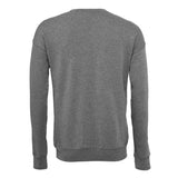 BELLA + CANVAS - Unisex Sponge Fleece Drop Shoulder Crewneck Sweatshirt - 3945 - Deep Heather