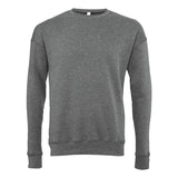 BELLA + CANVAS - Unisex Sponge Fleece Drop Shoulder Crewneck Sweatshirt - 3945 - Deep Heather