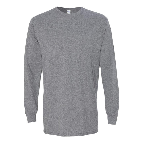 Gildan - Unisex Heavy Cotton™ Long Sleeve T-Shirt - 5400 - Graphite Heather