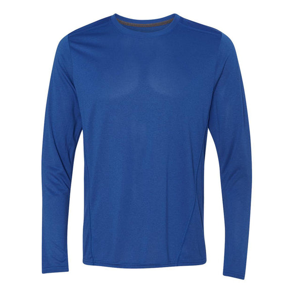 Gildan - Performance® Tech  Long Sleeve T-Shirt - 47400 - Marbled Royal