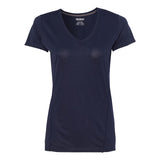 Gildan - Performance® Tech Women's V-Neck T-Shirt - 47V00L - Marbled Navy