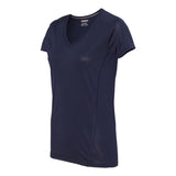 Gildan - Performance® Tech Women's V-Neck T-Shirt - 47V00L - Marbled Navy