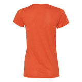 Gildan - Performance® Tech Women's V-Neck T-Shirt - 47V00L - Marbled Orange