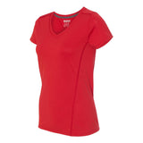 Gildan - Performance® Tech Women's V-Neck T-Shirt - 47V00L - Red