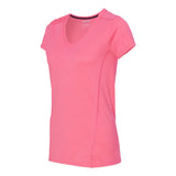 Gildan - Performance® Tech Women's V-Neck T-Shirt - 47V00L - Safety Pink