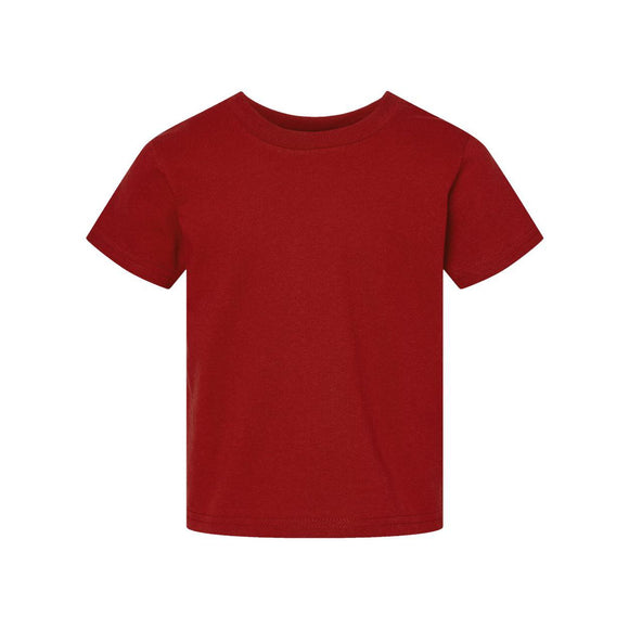 Rabbit Skins - Toddler Cotton Jersey Tee - 3301T - Garnet