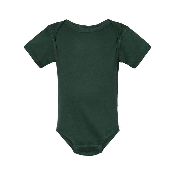 Rabbit Skins - Infant Baby Rib Bodysuit - 4400 - Forest